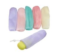 KIUSOWAYD 15 Pack Mesh Soap Saver Bag, Exfoliating Bar Soap Pouch for Shower