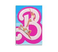 KIUYGPPJ Barbie Movie Poster2 Poster Decorative Painting Canvas Wall Posters And Art Picture Print Modern Family Bedroom Decor Posters 08x12inch(20x30cm)