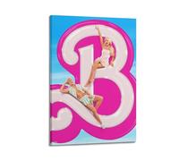 KIUYGPPJ Barbie Movie Poster2 Poster Decorative Painting Canvas Wall Posters And Art Picture Print Modern Family Bedroom Decor Posters 08x12inch(20x30cm)