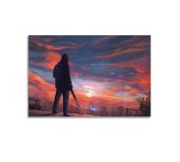 KIUYGPPJ Dying Light 2 Game Poster Poster Decorative Painting Canvas Wall Posters And Art Picture Print Modern Family Bedroom Decor Posters 20x30inch(50x75cm)