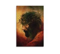 KIUYGPPJ The Passion of The Christ Movie Poster Poster Decorative Painting Canvas Wall Posters And Art Picture Print Modern Family Bedroom Decor Posters 20x30inch(50x75cm)