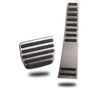 KIUYNHMSI Car Pedals Cover for Volvo XC60 XC90 S90 V90 S60 V60 2022-2024, Automotive Stainless Steel Clutch Gas Brake Pedals Protection Acessories(RHD)