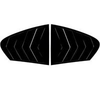 KIUYNHMSI Car Rear Spoiler for BMW 5 Series F10 525i 530i 2011-2017, Rear Wing Rear Trunk Spoiler Lip Roof Wing Aprons Spats Splitter Rear Trunk Car Styling,A/Glossy Black
