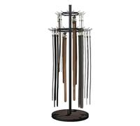KIUYTQQ Floor Standing Belt Hangers for Men Closet, Floor Mounted Belt Hanger, Space Saving Display Stand Shelf,For Ties Scarf Shawls Purse for Bedroom, Store, Retail & Business