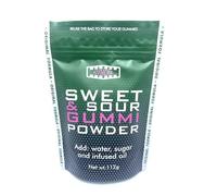 Kivimokk DIY Sweet & Sour Gummy & Jelly Powder Mix - Makes 125 Fun Gummies - Designed For Creative Adults and Home Growers