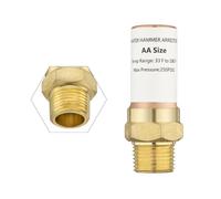 Kivivaka 1/2"" NPT for Stainless Steel Water Hammer Arrestor Plumbing Systems, 250 PSI, 180for F, Shock Absorption 1PCS