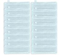 Kivivaka 15-Pack Disposable Microfiber Cloths for Kärcher Series & Steam Cleaners, 330x115mm Floor Pads