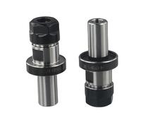 Kivivaka 2pcs 3/4 Inch Straight Shank ER16 Collet Chuck Tool Holder for TTS, 1.38 Inch Gage Length, Compatible with All ER16 Collets, Includes Collet Nuts