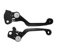 Kivivaka 2PCS for Motorcycle Clutch and Brake Levers, Aluminum, Automatic Restoration, Direct Replacement for Most Motorcycles Black