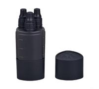 Kivivaka 3-Piece Portable Squeeze Sauce Bottle Set with Graduated Scale, 3 x 100 mL, PE+PP, for Kitchen, Camping Picnics(Black)