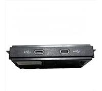 Kivivaka 45W Type-C Fast Charging Module USB Port for ID.3 L L Tayron Car Accessory Black(Fast charging)