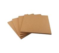 Kivivaka 4PCS 12"" x 12"" Heat Resistant Stained Glass Work Mat, 0.5"" Thick Cork Board Soldering Projects, Compatible with Electronics Crafting