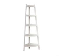Kivivaka 5-Tier Industrial Ladder Corner for bookshelf and Display Stand