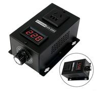 Kivivaka AC Voltage Regulator 110-220V for PWM Controller with LED Display 40A 10000W for Resistive Loads Heating Elements and Motors
