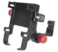 Kivivaka Aluminum Alloy Phone Holder for Dahon Folding Bikes, Quick Release Stem Mount, 180° Tilt & 360° Spin, Secure Fit for 4.7-7.2in Smartphones
