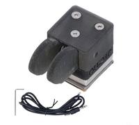 Kivivaka Automatic CW Key Paddle, for Shortwave Radio Pick for Morse Code Telegraph Magnetic Base ABS Material Compact Lightweight DIY Kit