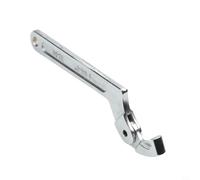 Kivivaka C Spanner Adjustable Hook Wrench for Coilover Adjustment - Steel Motorcycle Rear Shock Tool 8.27 Inch(32-76 Square Head)