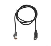 Kivivaka Car USB Adapter Cable for Outback for legacy forester - Audio Input Retrofit Harness for MP3 for flash Drives - Direct Fit Replacement Wire 100cm