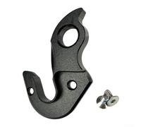 Kivivaka CNC Alloy Derailleur Hanger Extension 3.6x2.4cm Black | Fits MTB and road bikes, compatible with 40T-50T cassettes, works with for sram gears