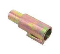 Kivivaka Corrugated Pipe Interface Maker in 304 Stainless Steel, Hand Push Flat Mouth Tool for 20/25mm Hoses(25mm)