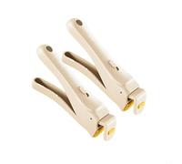 Kivivaka Detachable Anti Scald Pot Gripper Clip One Hand Operated Cookware Handle Replacement Non Slip Holder for Kitchen Camping and Travel Use(2pcs)