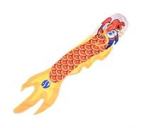 Kivivaka Dragon Windsock 70cm Rip-Stop Fabric Garden Decor for Yard Patio Porch and Outdoor Use Red(orange)