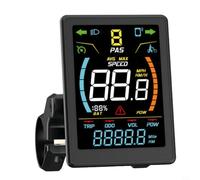 Kivivaka DZ32 Ebike Display Screen 24V-48V for OMD 2 Protocol, LCD with Fault Codes, 5-Pin SM Connector