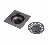 Kivivaka for Heavy Duty for Stainless Steel Floor Drain Shower, Anti-Clog Double Layer Black Design