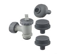 Kivivaka for INTEX 26004E Above Ground Pool Upgrade Kit with Plunger Valve Assembly and Filter Grids for Better Circulation