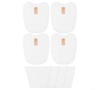 Kivivaka For Shark Rocket Vacuum Filters, Washable Foam Felt Post Filter Set Compatible with UV480 HV320 ZS350, Replaces XPMFK320 1084FTV320, 12 Pack