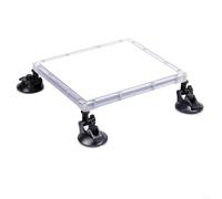 Kivivaka for starlink for Mini Car Mount Suction Cup Bracket with Protective Case, Quick Install for Glass Roof Sunroof RV Boat for Truck White