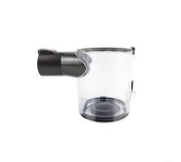 Kivivaka for Vacuum V6 Dust Cup for Replacement, 2-Pack ABS Dust Bin Container with AB Port Handheld Cleaners, Black