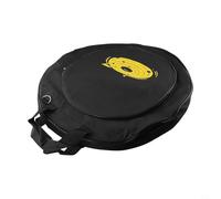 Kivivaka Heavy Duty Cymbal Gig Bag 600D Nylon Drum Hardware Carry Case Scratch Resistant for Travel - 21x16x5 Inch