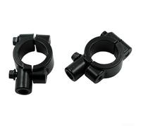 Kivivaka Heavy Duty Mirror Bracket for Dirt Bike Moped(Black 10MM)