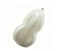Kivivaka Hydrographics Paint Display Swatches, Curved Plastic Film Color Samples for Spray Paint Testing(5PCS White)