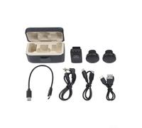 Kivivaka Lapel Mic Wireless for DJI for Action 4 3 2 Pocket 3 for osmo 360 Intelligent Noise Reduction Video Recording Microphone