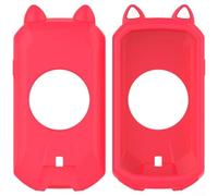 Kivivaka Lightweight Silicone Cover for Garmin Edge 1050 Dust-Resistant(Red)