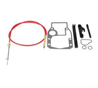 Kivivaka Lower Shift Cable Assembly Kit OMC Sterndrive 1986-1993 987661 987654 987498 18-2245