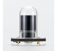 Kivivaka Multifunctional WiFi Glow Clock, Auto Time Weather Update, RGB Lighting Effects & Photo Album, Glass Metal Build Black