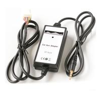 Kivivaka Non-Destructive CD Changer Adapter 3.5mm Jack | Plug-and-play 6+6 pin, steering wheel control, CD changer mode, no for battery needed, high fidelity sound
