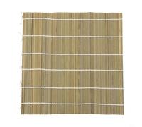 Kivivaka Non-Stick Sushi Rolling Mat, for Easy Release Quick Cleaning Sushi Maker Mat for Homemade Sushi Reusable Sushi Rice Rolling Mat(27 * 27cm)