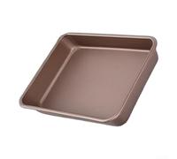 Kivivaka Nonstick Carbon Steel Bread Pan for Baking Loaf Cakes - Rectangular Oven Tray 27x23cm Deep Dish(D)