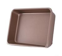 Kivivaka Nonstick Carbon Steel Bread Pan for Baking Loaf Cakes - Rectangular Oven Tray 27x23cm Deep Dish(F)