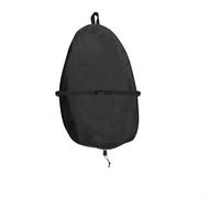 Kivivaka Portable 210D Oxford Cockpit Cover, Wind-Resistant Dust-Proof Canoe Seat Shield for Outdoor Use, Black(M: 99L*57W CM)