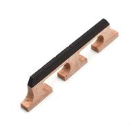 Kivivaka Precision Cut Ebony 3 Legged Bridge For 4/5 String Banjos Replacement Part Designed To Fit Standard Banjo Setups Without Modification Or Adjustment(5 String)