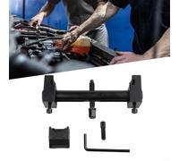 Kivivaka Pulley Puller Kit for Crankshaft Fan Impeller Steering Wheel Removal Compact Black Automotive Repair Tool