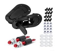 Kivivaka Racing Sport Car Hood Pin Lock Kit for Exterior Modify(without Lock)