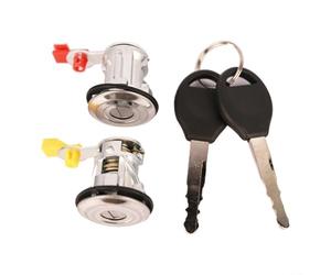 Kivivaka Replacement Door Lock Cylinders with Keys for Nissan Frontier 98-04 Altima 98-03 Pathfinder 96-04 Silver