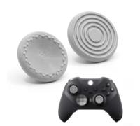 Kivivaka Replacement Metal Thumbsticks Analog Joystick Cap for Series 2 | 1.95x1.95x0.91cm Size, Textured Anti Slip Rim, Magnetic Base for Core, Multi Color Mod, Pro Gamer Esports Rig