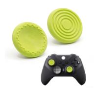 Kivivaka Replacement Metal Thumbsticks Analog Joystick Cap for Series 2 | 1.95x1.95x0.91cm Size, Textured Anti Slip Rim, Magnetic Base for Core, Multi Color Mod, Pro Gamer Esports Rig